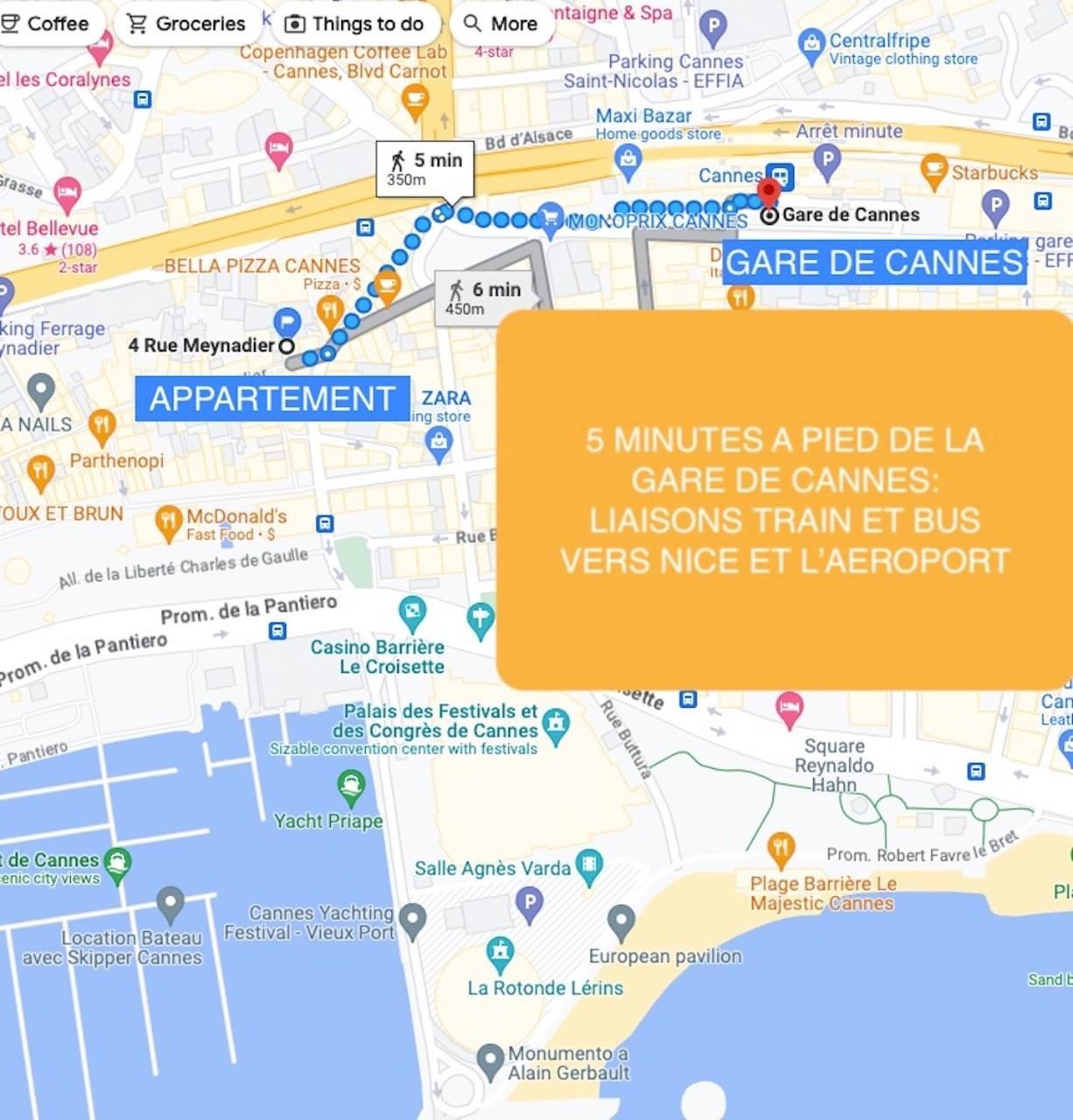 Property With Style - Rue Meynadier - 350M Palais & Beach! Cannes Eksteriør billede