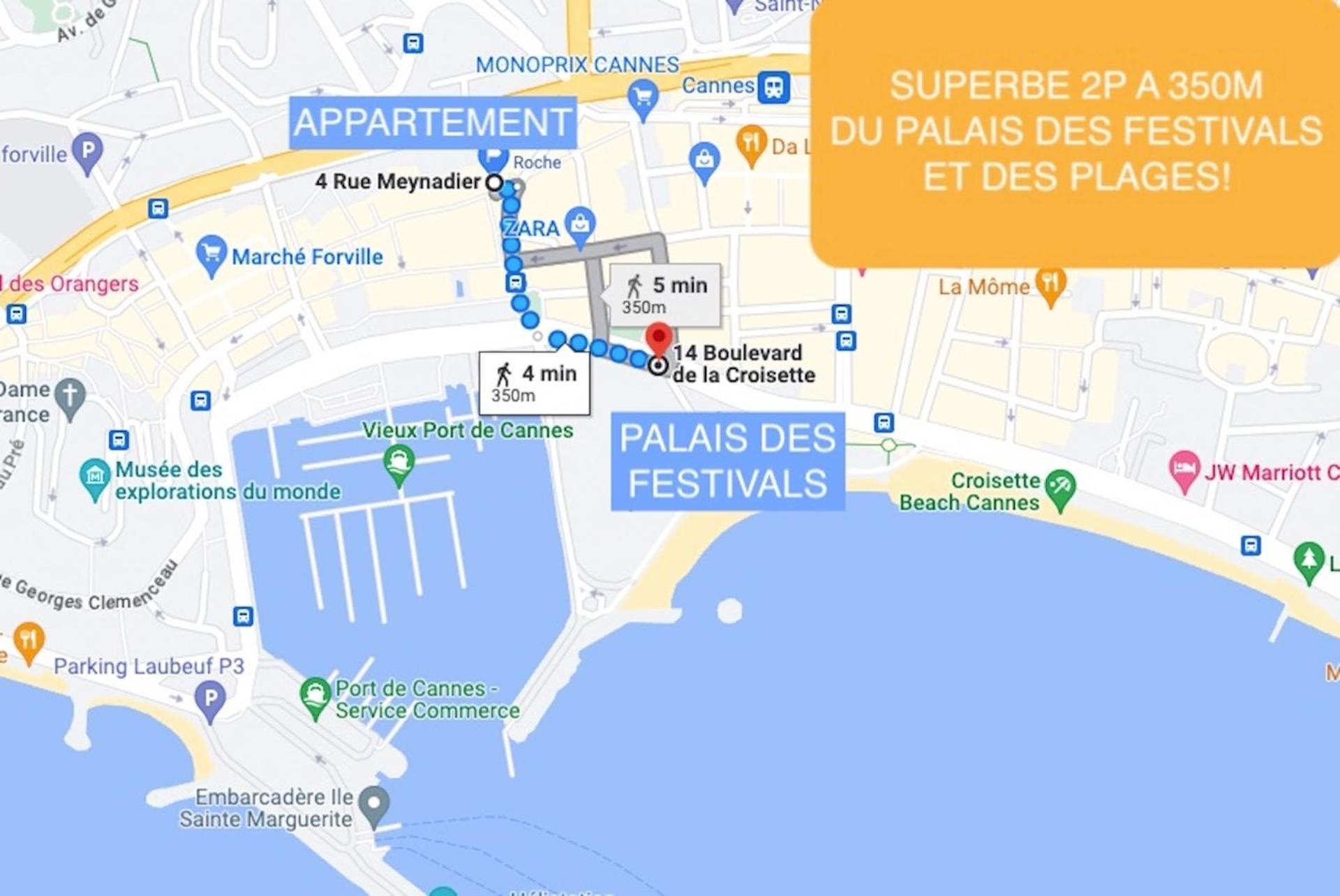 Property With Style - Rue Meynadier - 350M Palais & Beach! Cannes Eksteriør billede